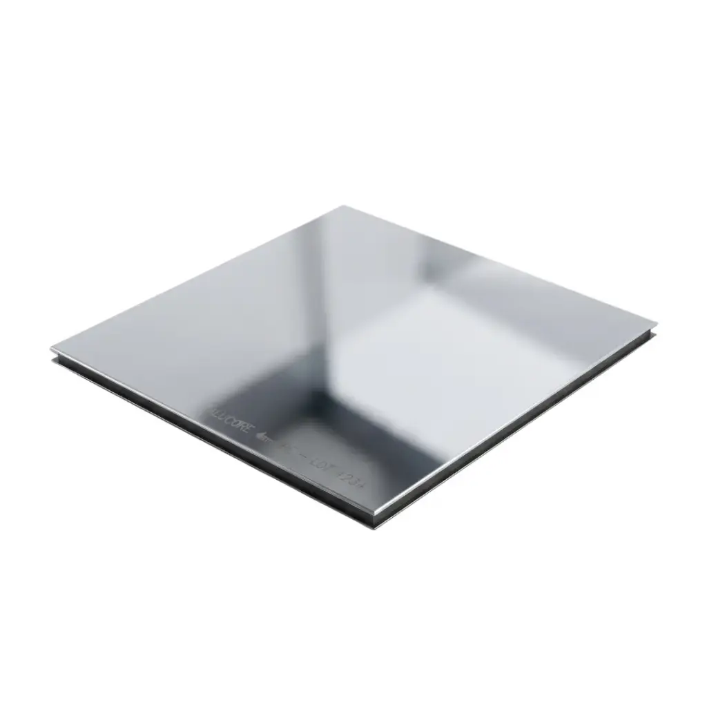 ACP SHEET SILVER MIRROR 9985 3MM-84-AL