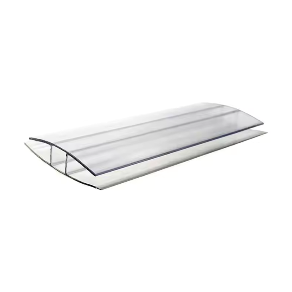 H PROFILE CLEAR 4MM 5.8MTR