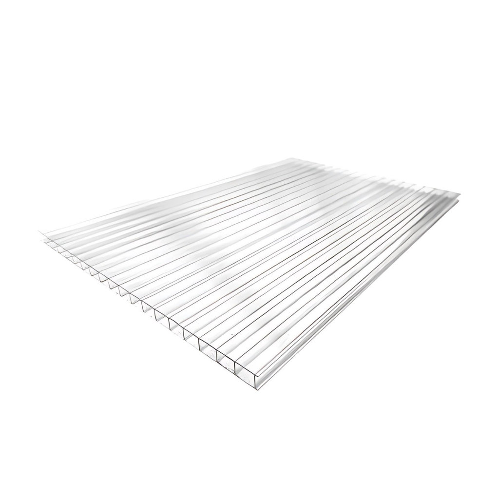 PC TWINWALL SHEET CLEAR 10MM-2.1X5.8MTR