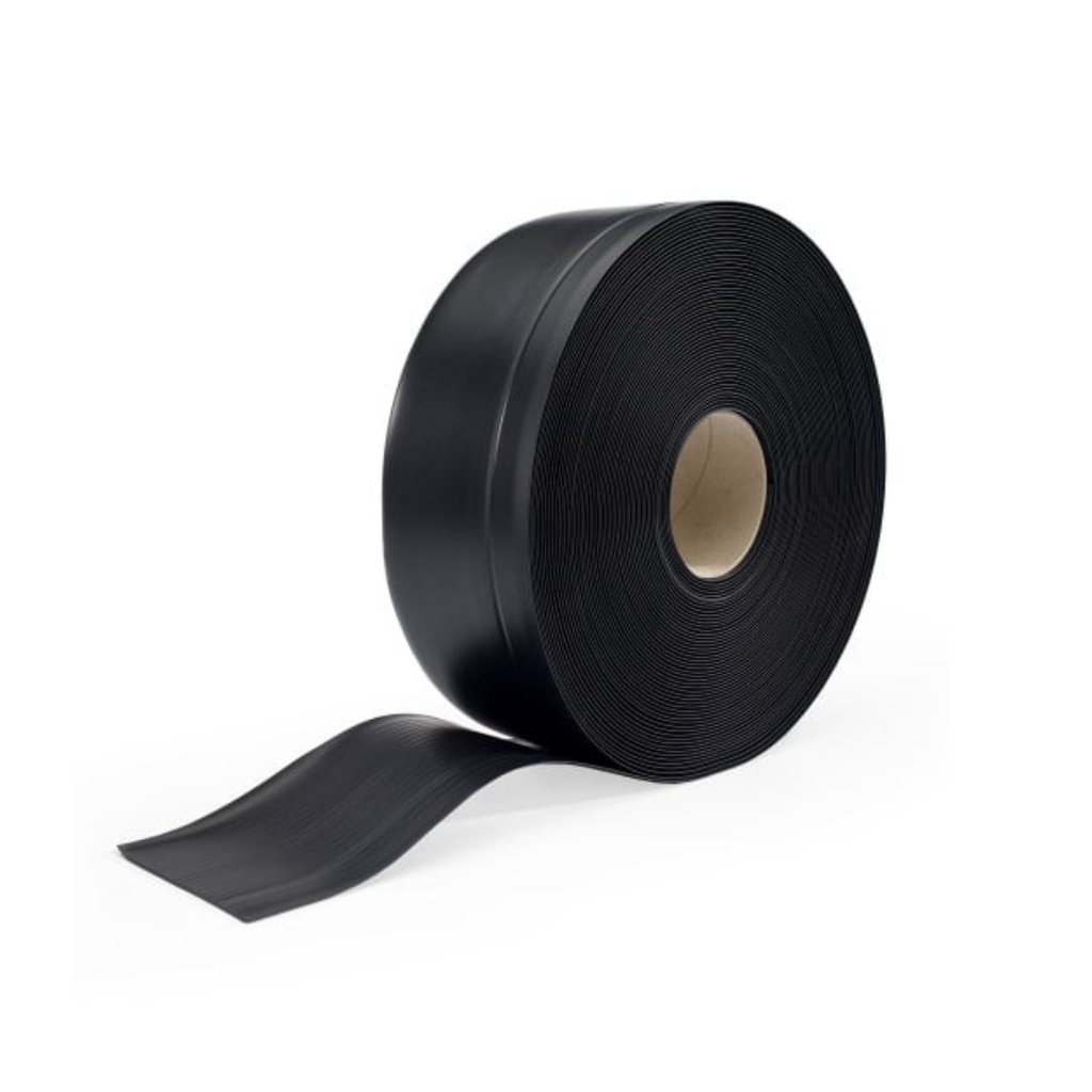PVC SKIRTING BLACK 100MM X 15 MTR 2MM