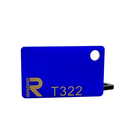 ACRYLIC SHEET DARK BLUE 322 2.8MM-64-RC