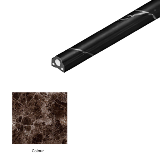 FR3025 DSTONA MOULDING BLACK EMPRADOR 2.90MTR