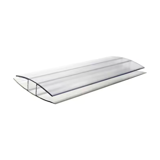 H PROFILE CLEAR 6MM 5.8 MTR