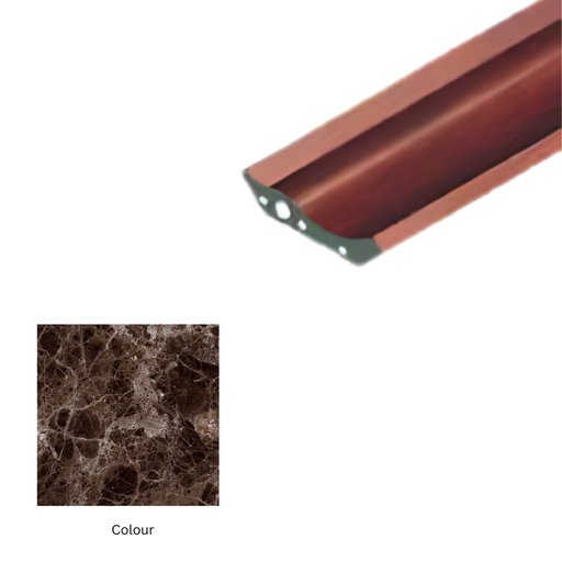 IC11427 DSTONA MOULDING BLACK EMPRADOR 2.90MTR
