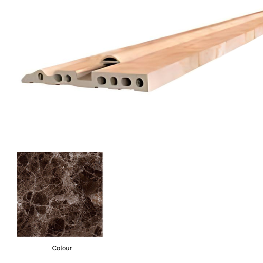 SK12012 DSTONA MOULDING BLACK EMPRADOR 2.90MTR